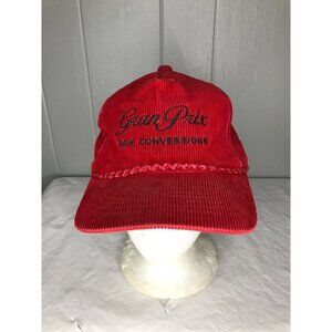 Vintage Pontiac Grand Prix Van Conversions Corduroy Adjustable Baseball Cap Hat
